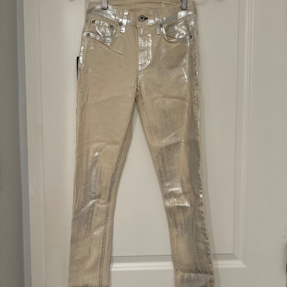 Rag & Bone mid rise ankle skinny 24